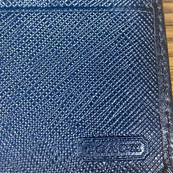 Coach Black and Brown Legacy Signature Checkbook Wallet - Picture 7 of 13